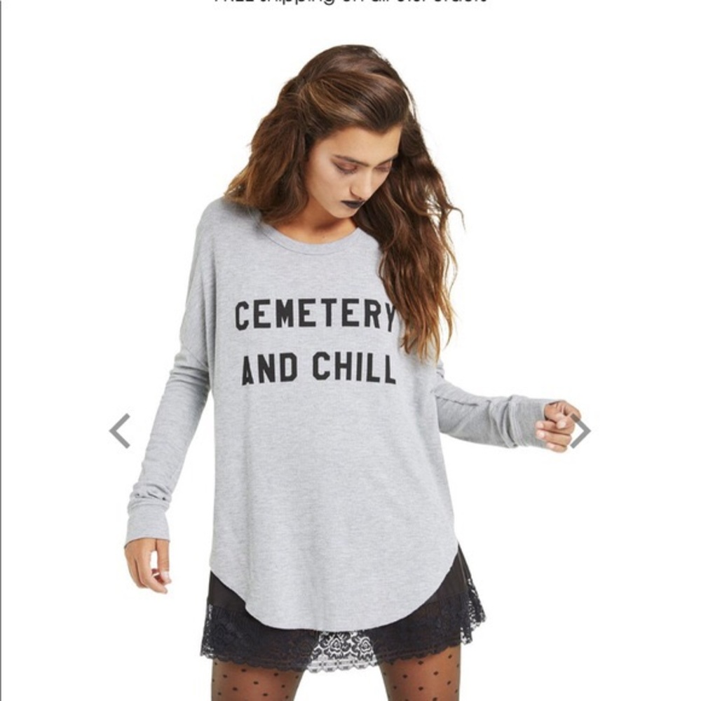 Wildfox Cemetery and Chill Perry Thermal Top